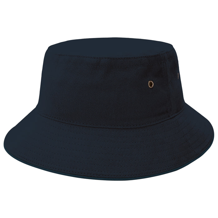 4007 Sandwich Brim Bucket Hat - Embroidery Included (Minimum 25)